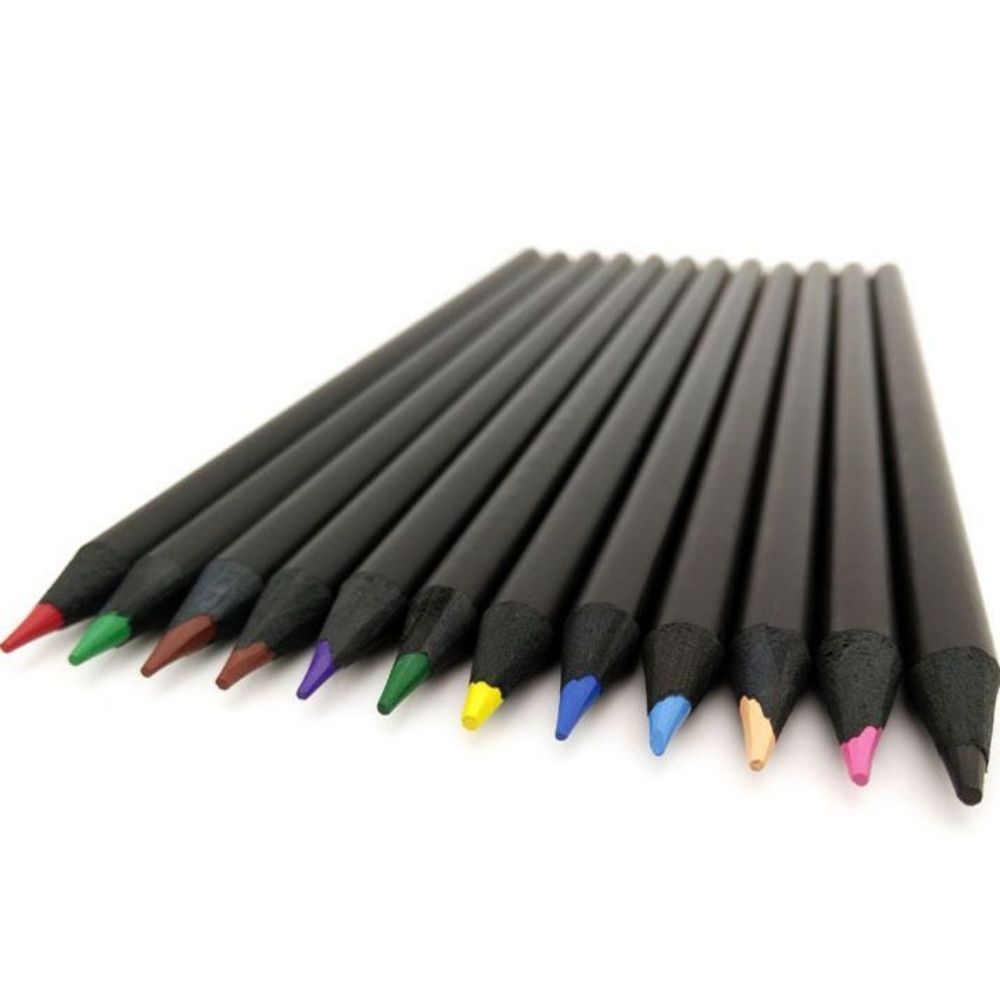 Black Wood Color Pencil DurzerdPencil China Pencil Manufacturer
