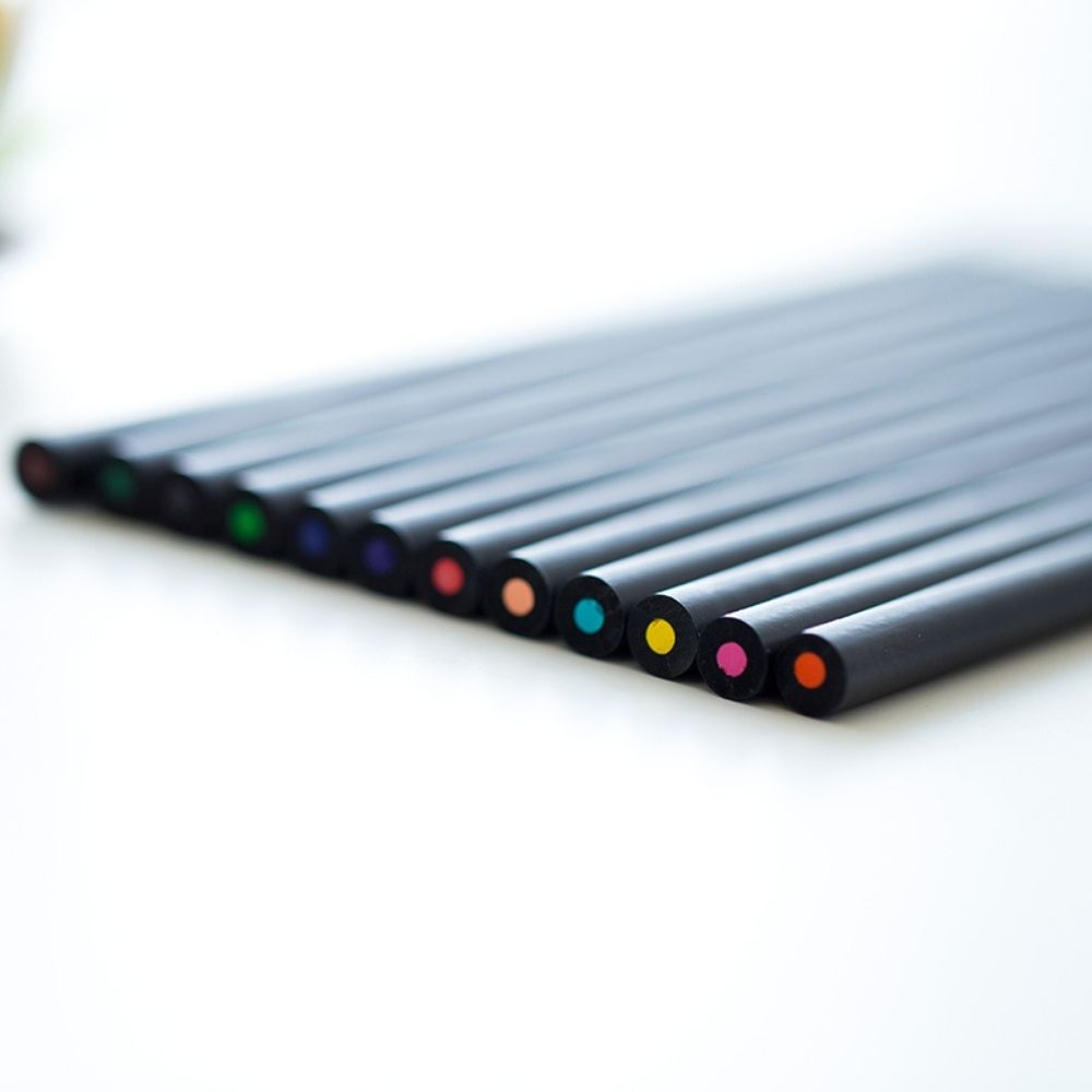 Black Wood Color Pencil DurzerdPencil China Pencil Manufacturer
