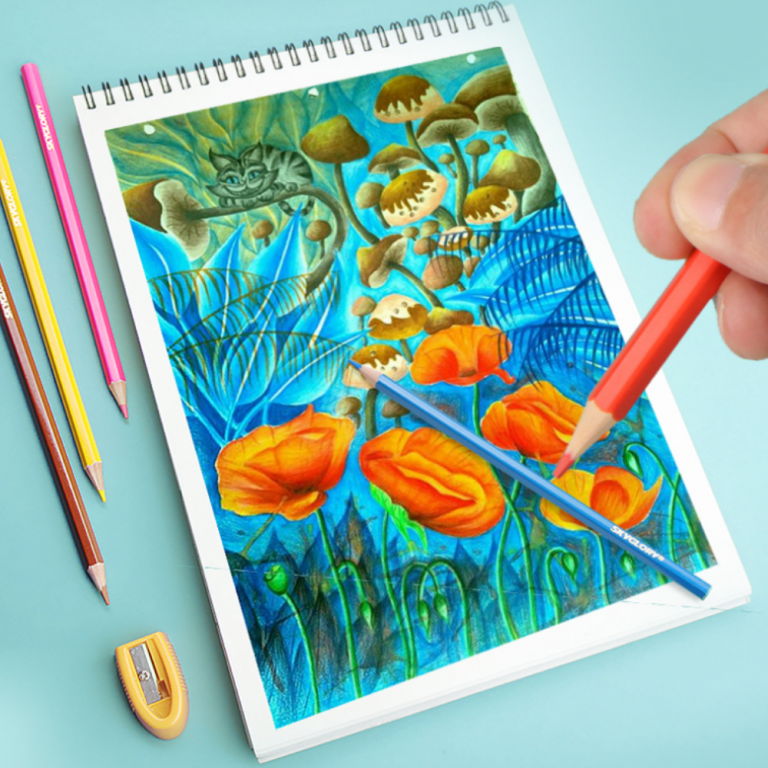 Oilbased color pencil DurzerdPencil