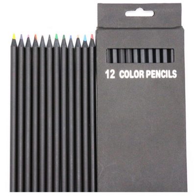 Black Wood Color Pencil-2